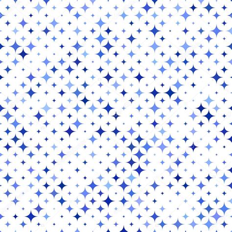 Blue Star Pattern Background Vector Illustration — Stock