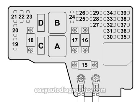 Electrical components such as your map light, radio, heated seats, high. Under Hood Fuse/Relay Box (1996-1997 2.2L Honda Accord)