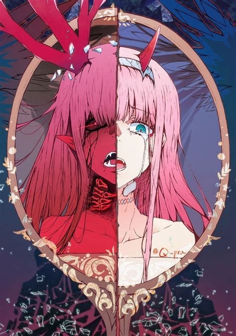 Zero Two Duality Darling In The Franxx Is This Just Fantasy Raparigas Anime Anime