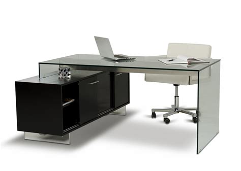 This black desk chair is all about style and comfort. Modern Office Desk Inspirations for Home Workspace - Traba ...