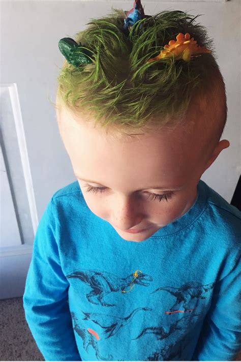 Here are 18 styles for the next crazy hair day at school or kid related events. Wacky Hair Wednesday- it's Read Across America Week ...