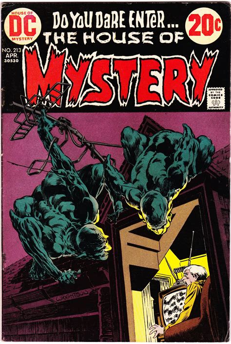 House Of Mystery April DC Comics Grade Etsy Comics Horror Comics Vintage Comic Books