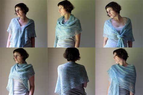 How To Wear A Shawl Kephren Knitting Studio