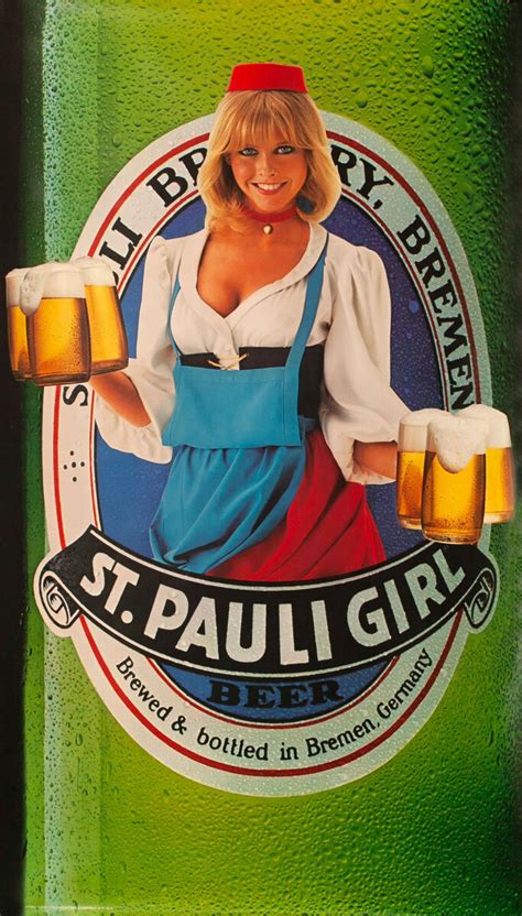 st pauli girl original vintage advertising poster david pollack vintage posters