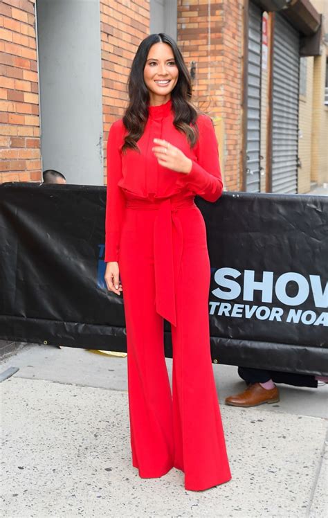 Olivia Munn Arrives At Daily Show With Trevor Noah In New York 0625