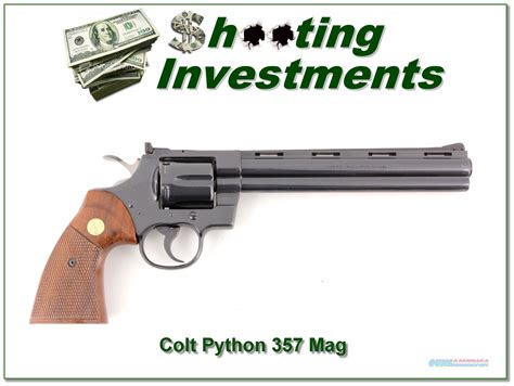 Colt Python 8in Blued Made In 1964 For Sale At