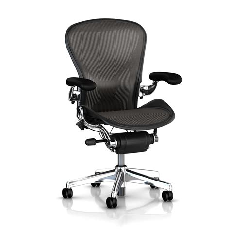 Leave Space For Aeron Chair Adjustment For Comfortable Working Station