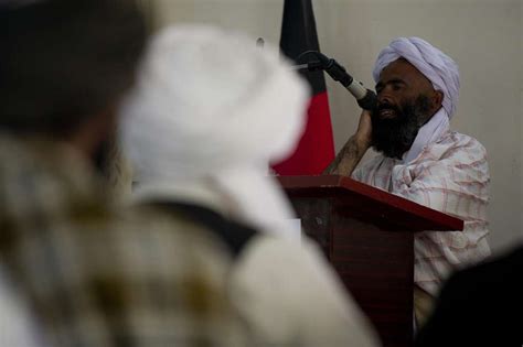 An Afghan Mullah Recites The Quran During A Mullah Nara And Dvids