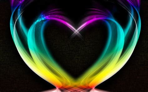Abstraction In The Form Of Hearts Wallpapers And Images Wallpapers