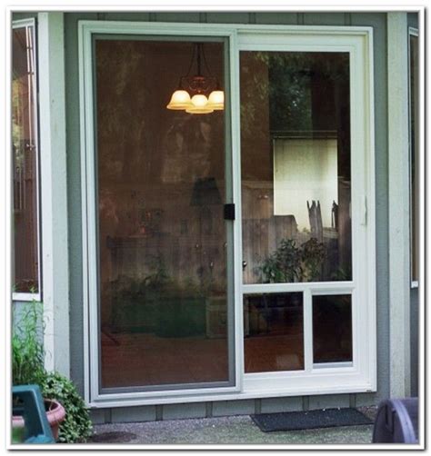 We used quarter of an inch plywood, 2x2s and 2x4s. sliding glass dog door xl with sliding glass dog door lock ...