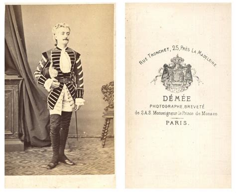 Démée, Un acteur pose by Photographie originale / Original photograph: (1870) Photograph 