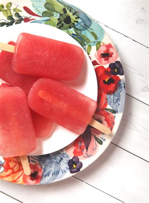 Watermelon Lime Popsicle Recipe Inspired By This