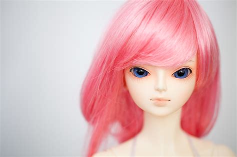Wallpaper Little Girls Redhead Girl Doll Hair Toys Glance