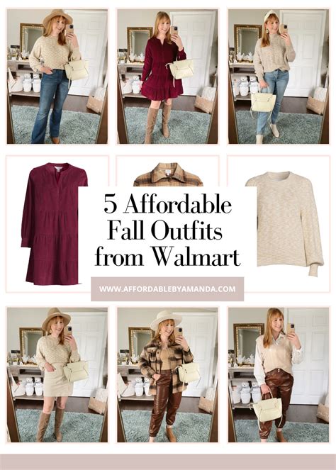 5 Affordable Fall Outfits From Walmart Affordable By Amanda
