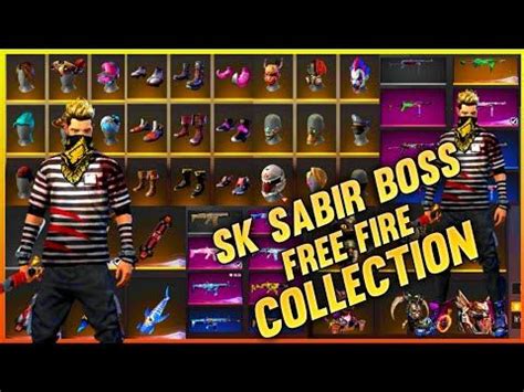 Bertajuk free fire asia all stars. SK SABIR BOSS FREE FIRE FULL COLLECTION | FREE FIRE LEGEND ...