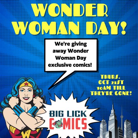 Wonder Woman Day At Big Lick Comics Big Lick Comics