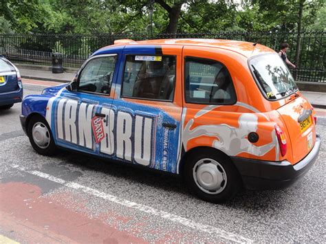 Irn Bru Cab Edinburgh Martin Abegglen Flickr