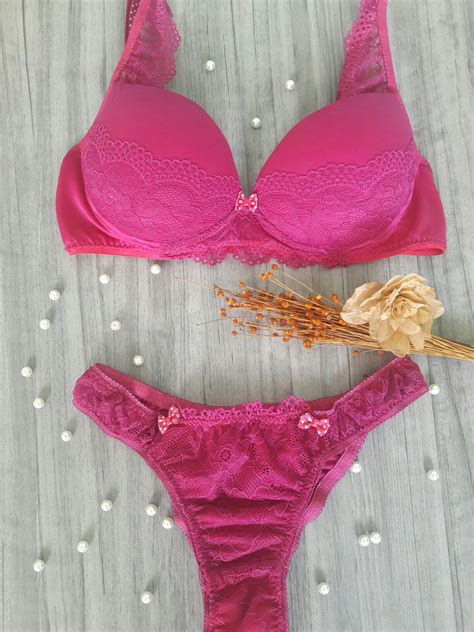 Red Lace Lingerie Lingerie Cute Bra Lingerie Pink Panties Bras And