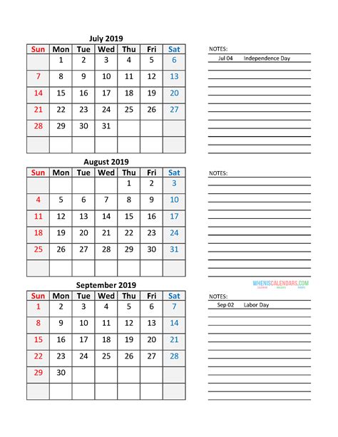 Printable 3 Month Calendar 2020 Printable Calendar 2021