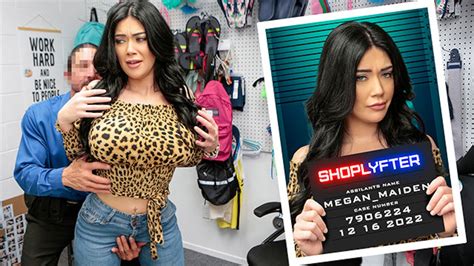Shoplyfter Brunette Teen Shoplifter Megan Maiden Fucked Hard By Mall