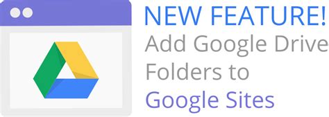 Web Design with Google Sites: New! Add Google Drive Folder to Google Sites | Google drive, Web ...