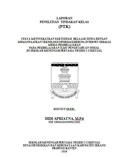 Contoh Cover Ptk Lakaran - Riset