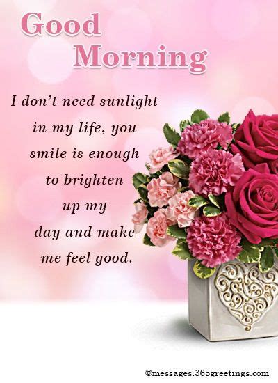 Give your princess a morning boost by sending a cute list of good morning message for her to make her day. Good morning messages for him | Good morning messages ...