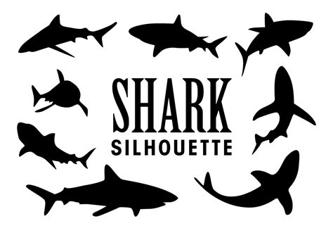 Shark Svg Shark Svg Bundle Shark Cut File Shark Silhouette Svg Etsy Sexiz Pix