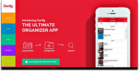 Want to be more organized and productive? Need to Get Organized? Sortly is the Organization App for ...