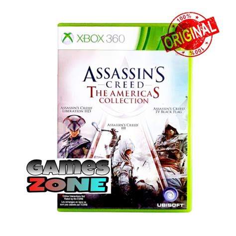 Xbox Game Assassins Creed The Americas Collections With Freebie