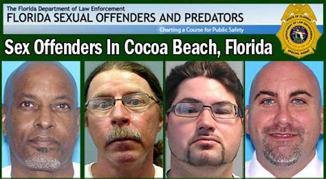 Registered Sex Offenders In Cocoa Beach Required To Register With