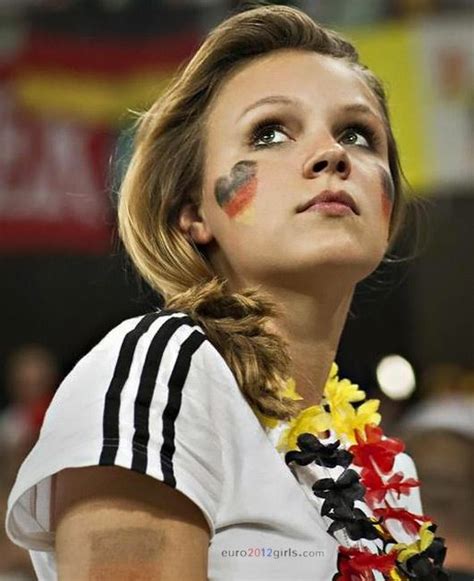 German Girl Soccer Fan Hot Football Fans Football Girls Soccer Fans