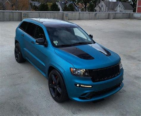 If you are looking to have your jeep wrapped, you have several options. Matte Wrap on Grand Cherokee | Samochody, Rower