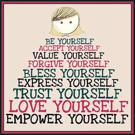 Inspirational Quotes About Loving Yourself Quotesgram