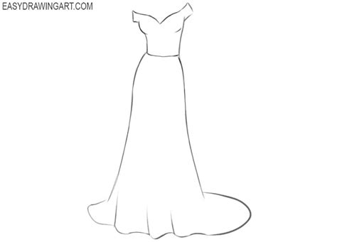 How To Draw A Dress Atelier Yuwaciaojp