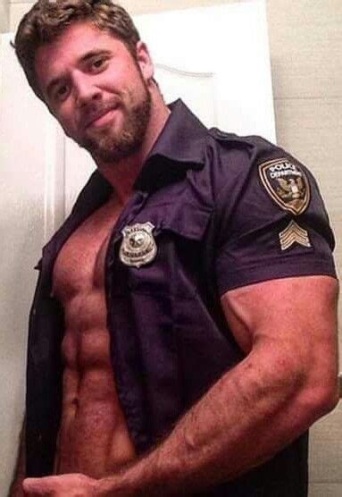 Gaybi Cops Men Men In Uniform Shirtless Men