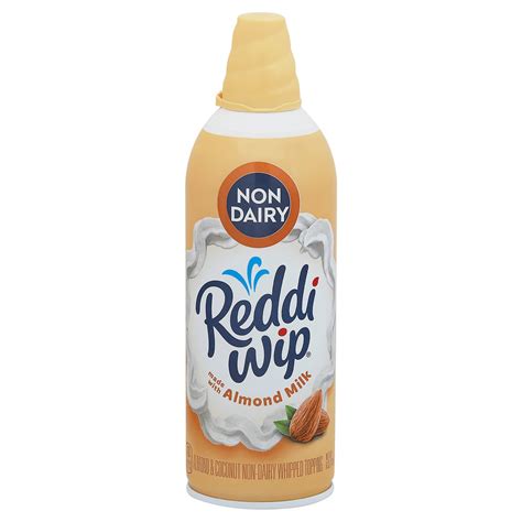 Reddi Wip Non Dairy Almond Whipped Topping Shop Sundae Toppings At H E B