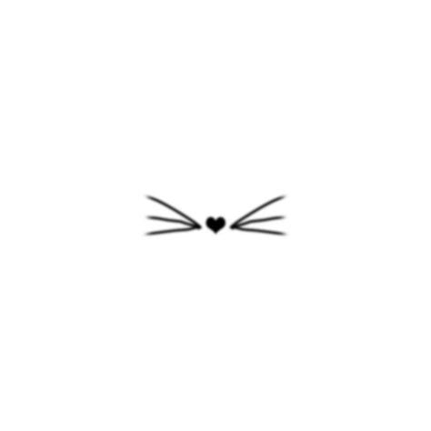 How to draw a cat from triangles: Tiny Tattoo Idea - Cat Whiskers Texture I made ...