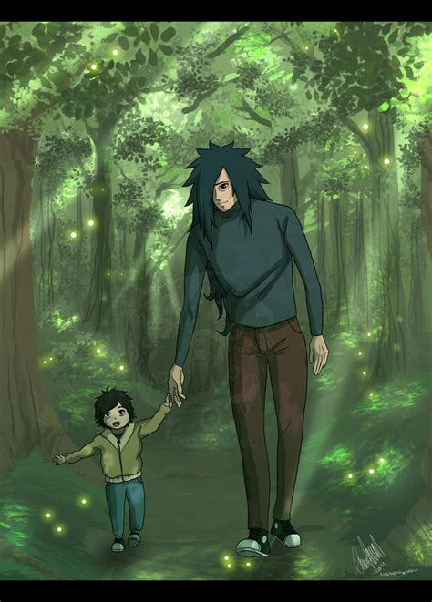 Madara And His Son By Tussensessan On Deviantart