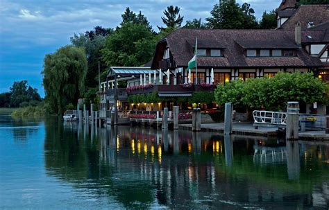 Wasserwege Und Bootstourismus Auf Seen Und Flüssen Der Schweiz Der