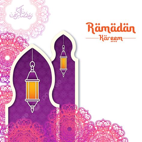 Gambar Bulan Ramadhan Bulan Ramadhan Ramadan Kareem Png Dan Vektor