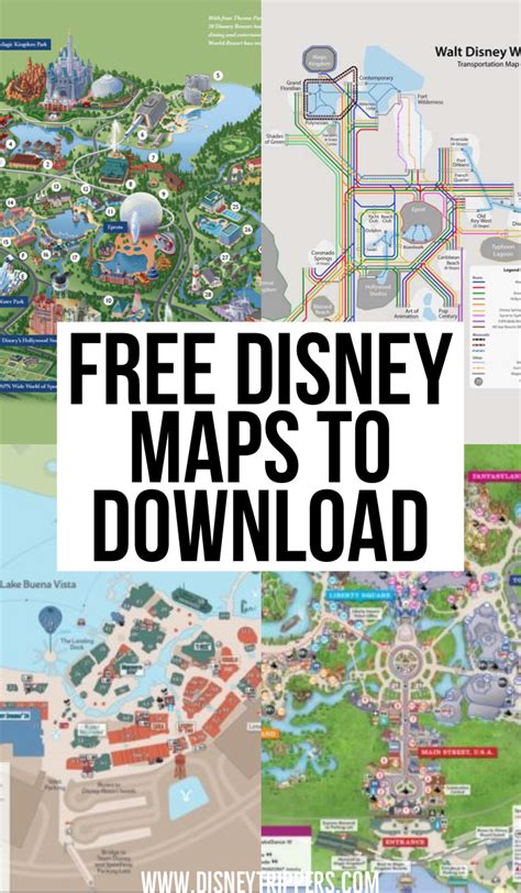 Every Official Disney World Map All In One Place Disney World Map