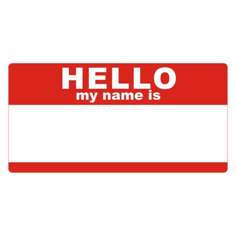 My Name Is Stickers School Stickers For Teachers