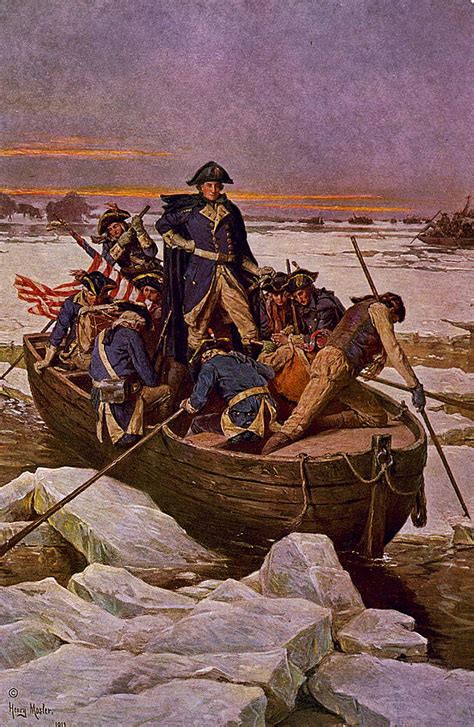 General George Washington And The Crossing Of The Delaware America250