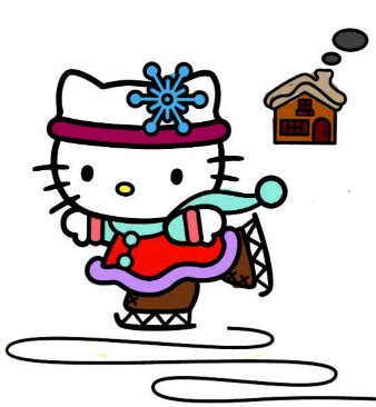 Find out the hello kitty coloring pages that will just give your little one immense fun. Hello Kitty Ice Skating 3 Coloring Pages - Cartoons ...