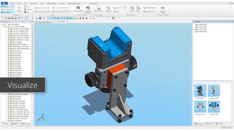 Visualize Different Aspects Of A 3d Cad Model Youtube