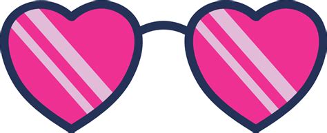 Love Heart Shaped Sunglasses Valentines Day Free Svg File Svg Heart