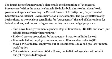 Dnc War Room On Twitter Reminder Vivek Ramaswamy Wants To Shut Down The Fbi And Irs The 2024