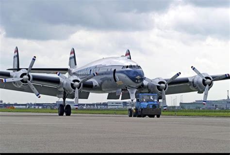 Klms Lockheed L 1049 Super Constellation This Is The Currently