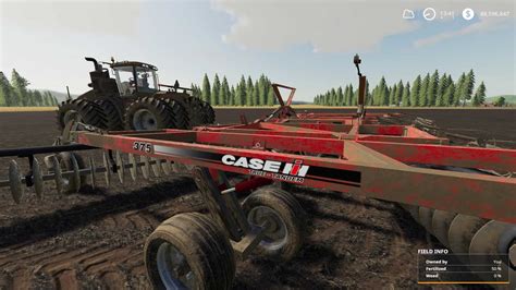 Case Ih True Tandem 375 Disk Harrow V10 Mod Farming Simulator 2022